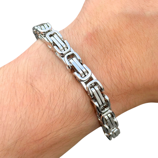 Royal Bracelet White Gold - 8 mm