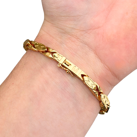 Bransoletka Magnacka Złota - 5mm