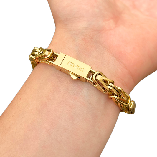 Bransoletka Cesarska Złota - 8mm