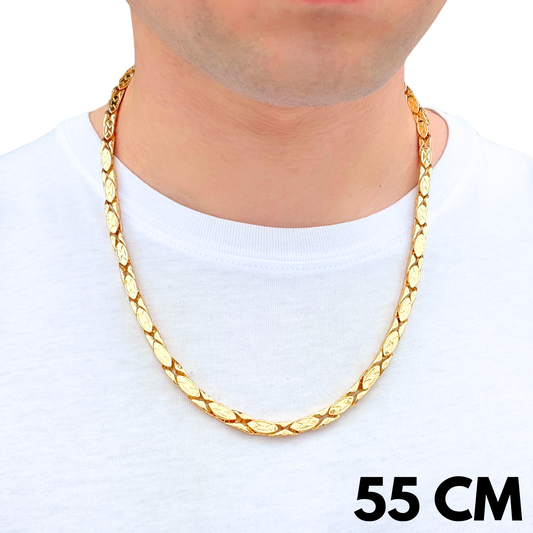 Łańcuch Magnacki Złoty - 5mm