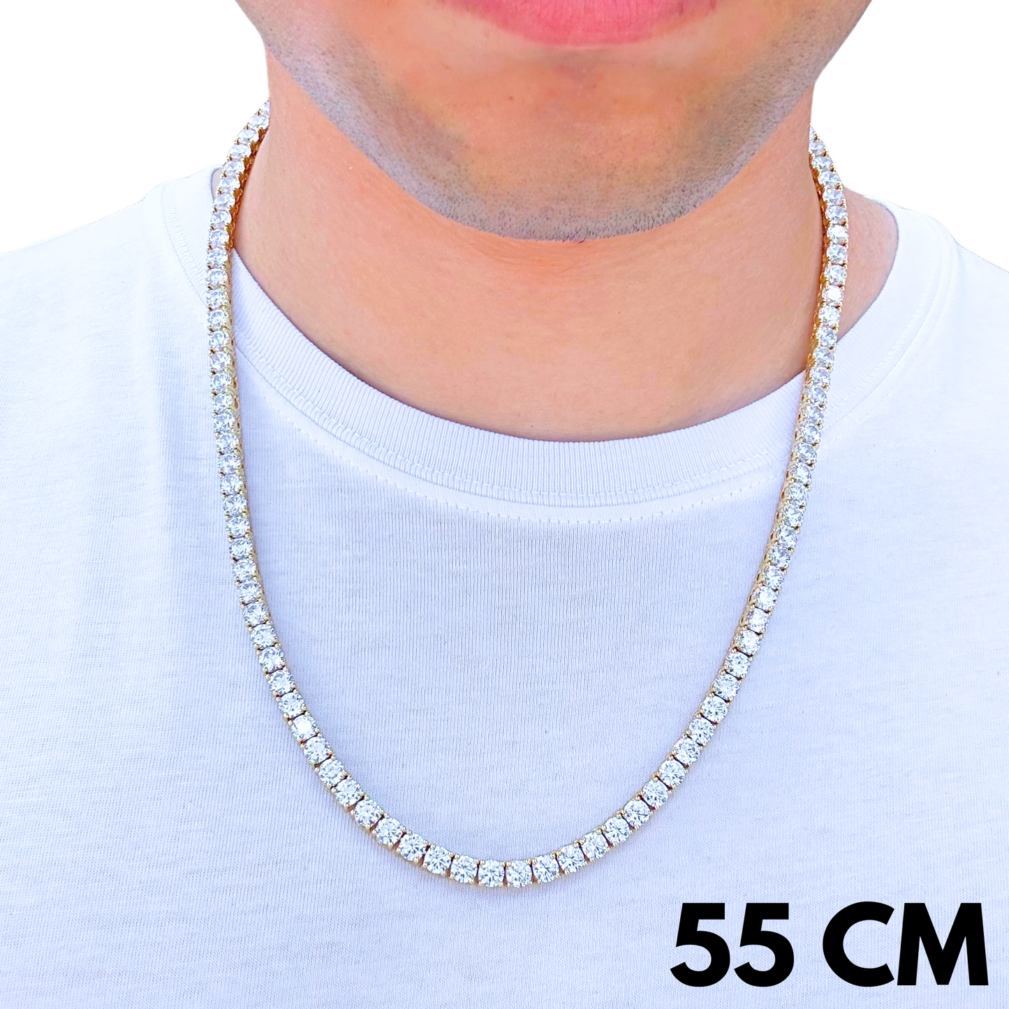 Tennis Chain Gold - 5mm