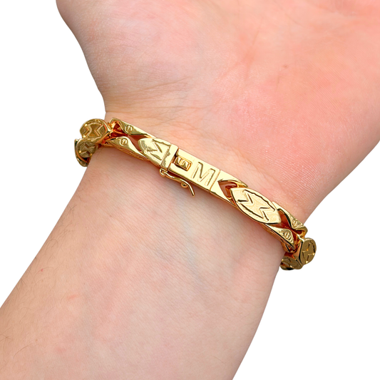 Bransoletka Magnacka Złota - 7mm