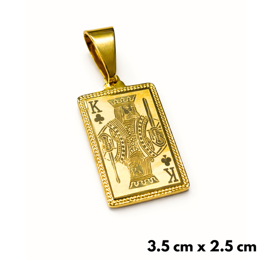 Zawieszka Karta Król Złota