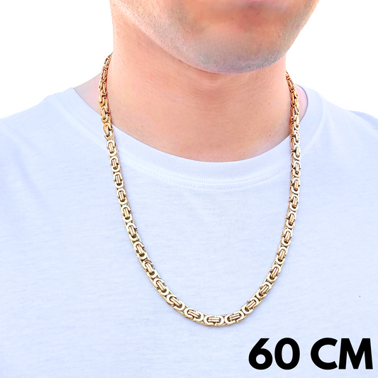 Łańcuch Szlachecki Złoty - 6mm