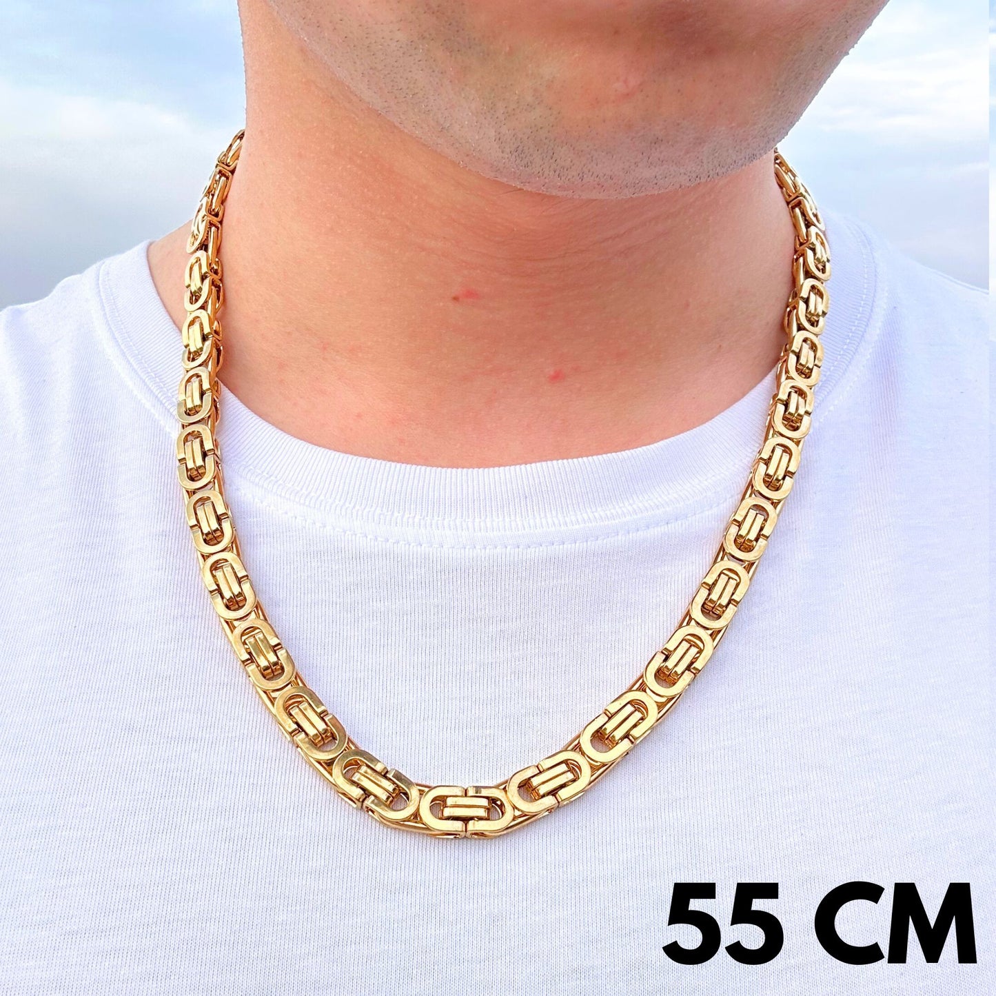 Noble Gold Chain - 8 mm