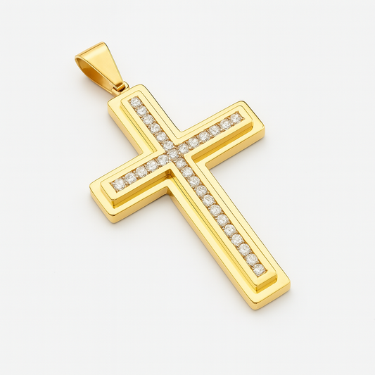 Zawieszka Majesty Cross Złota