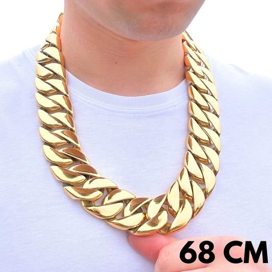 Łańcuch Cuban Złoty - 31mm