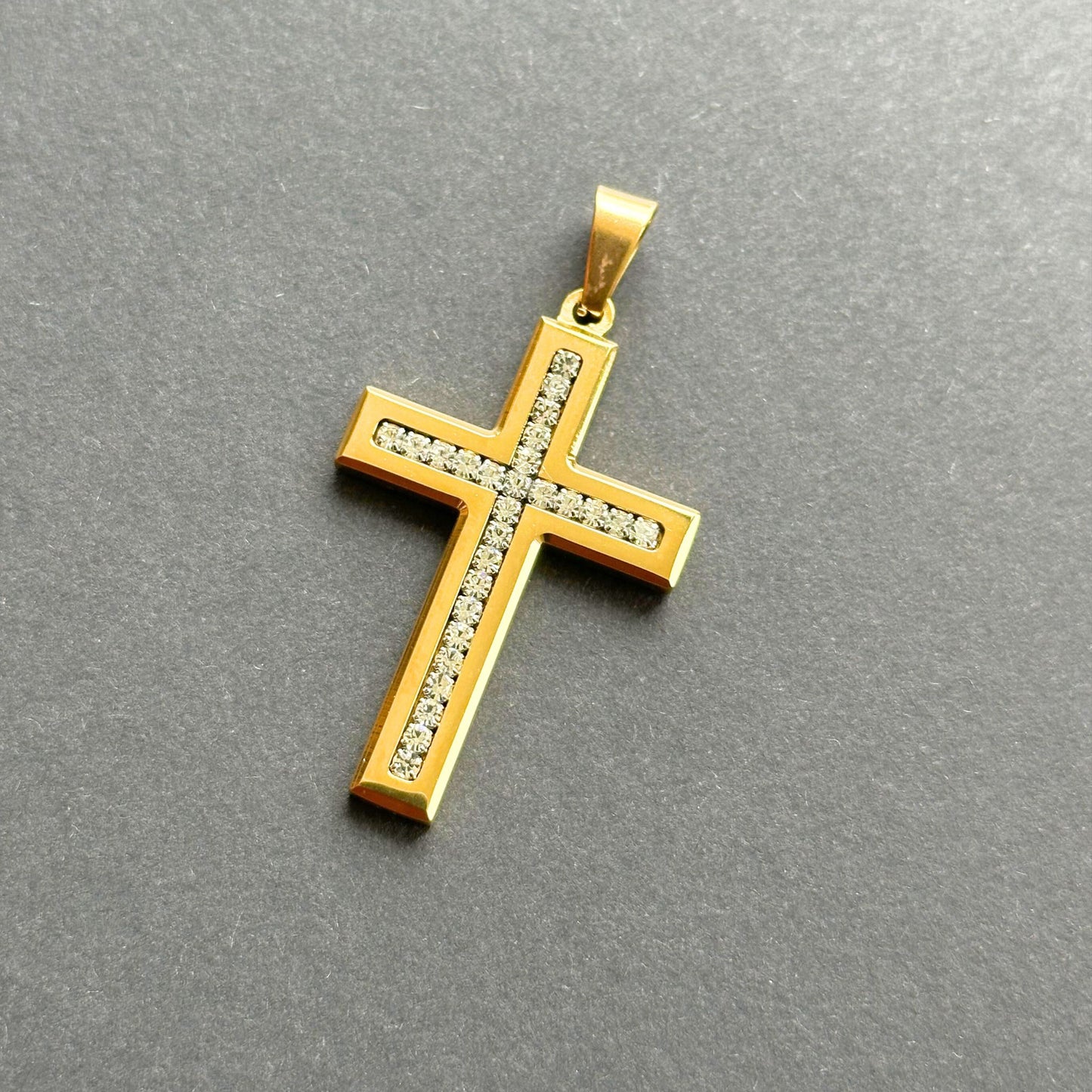 Zawieszka Elegant Cross Złota