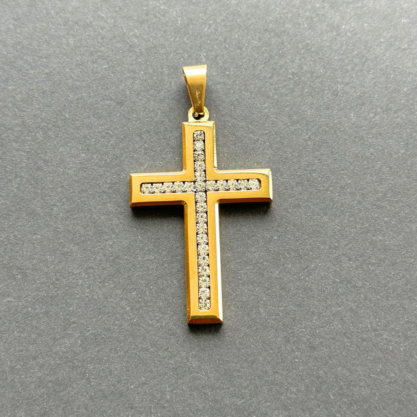 Zawieszka Elegant Cross Złota