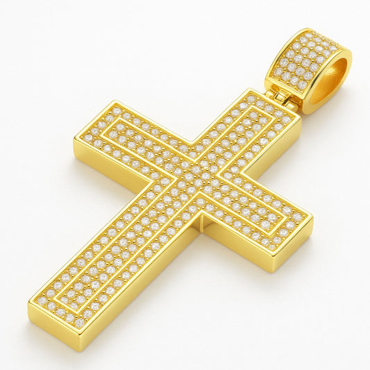 Zawieszka Loyalty Cross Złota