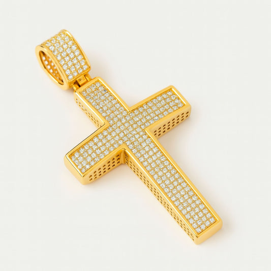 Zawieszka Unbroken Cross Złota