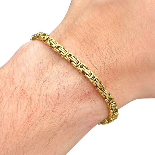 Royal Gold Bracelet - 4 mm