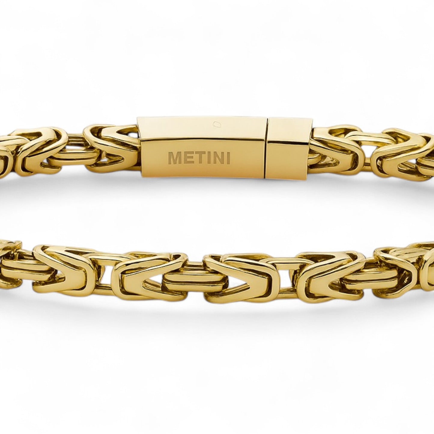 ZESTAW - Cesarski 6 mm Złoty + Zawieszka Orzeł Złota