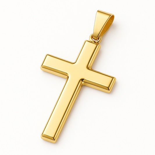 Zawieszka Clean Cross Złota