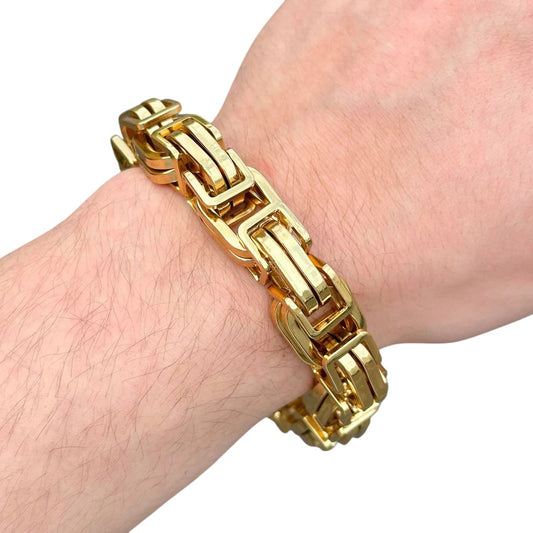Royal Gold Bracelet - 15 mm