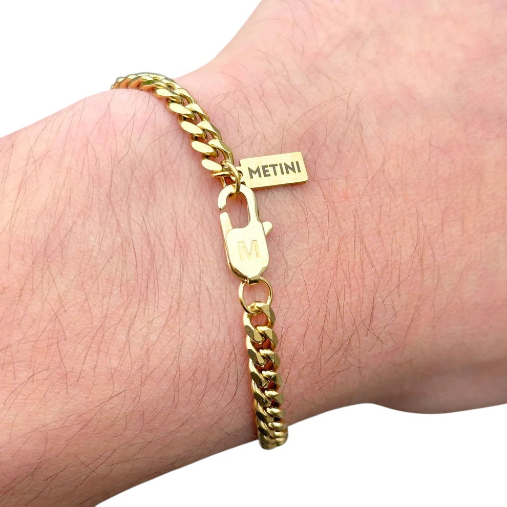 Cuban Gold Bracelet - 5 mm