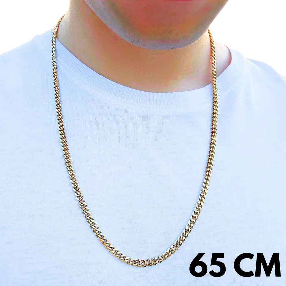 Łańcuch Cuban Złoty - 5mm