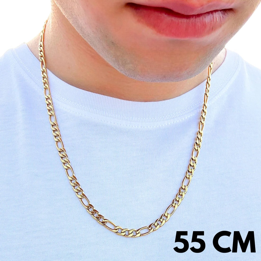 Figaro Chain Gold - 5 mm