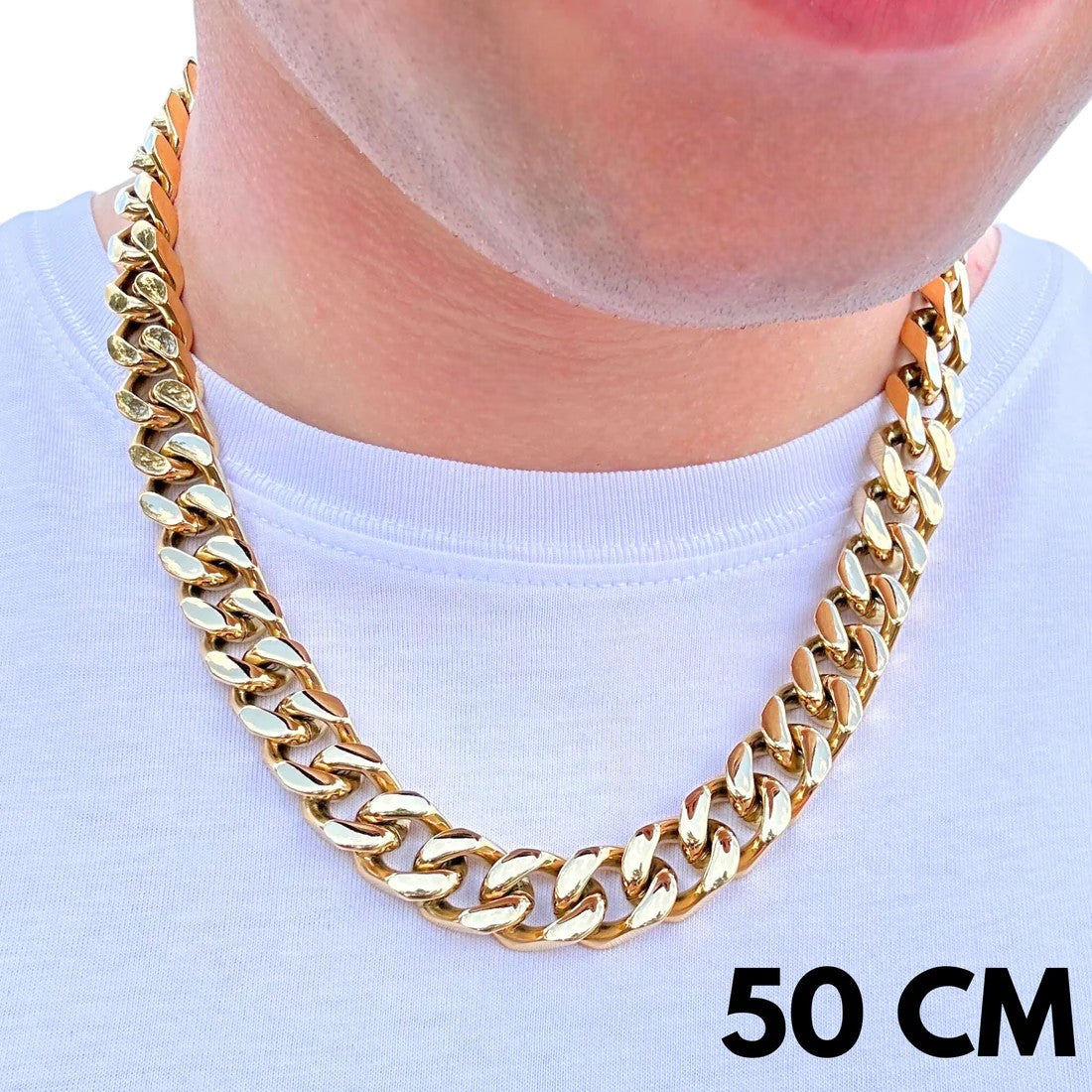 Cuban Gold Chain - 14mm