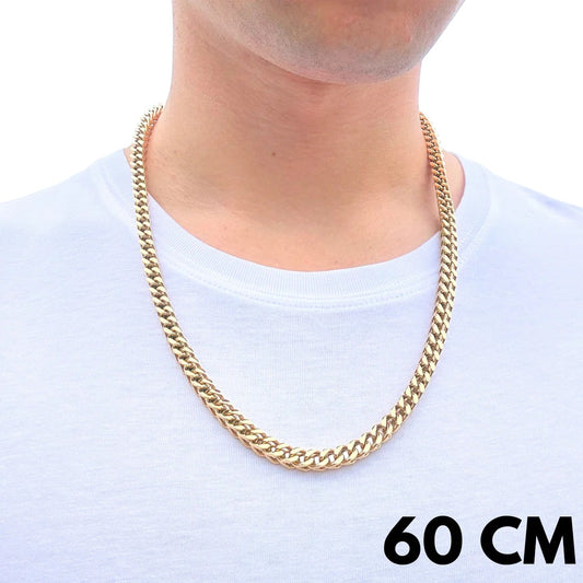 Łańcuch Franco Złoty - 6mm