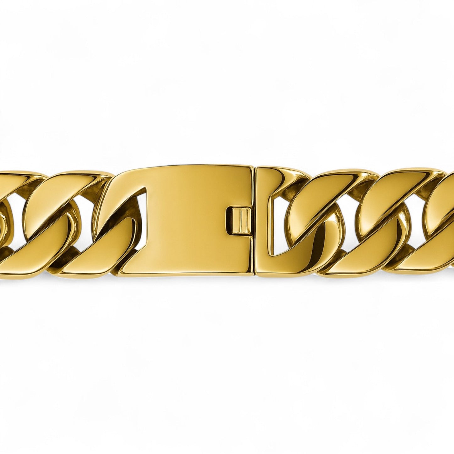 Bransoletka Cuban Złota - 31mm
