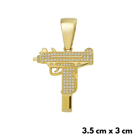 Zawieszka UZI Złota