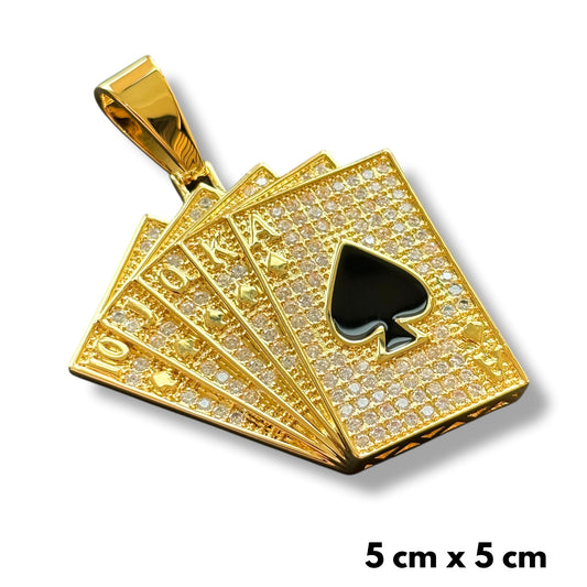 DOLLAR Pendant Gold
