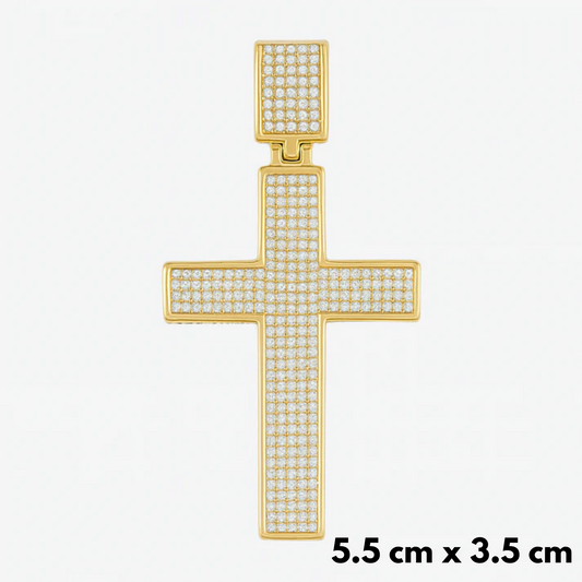 Zawieszka Unbroken Cross Złota