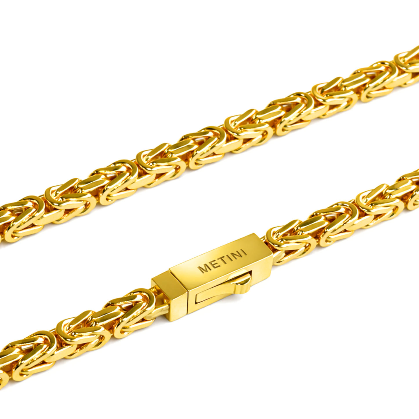 Łańcuch Cesarski Złoty - 4mm