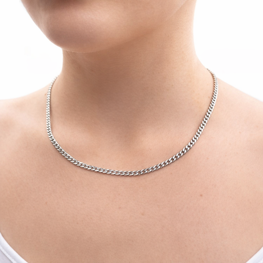 Łańcuszek Cuban Damski - 3 mm