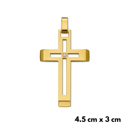 Zawieszka Elite Cross Złota