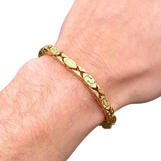 Bransoletka Magnacka Złota - 5mm