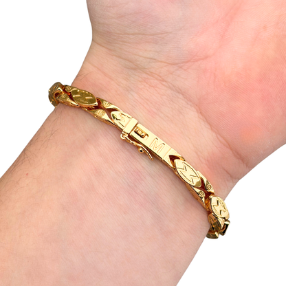 Bransoletka Magnacka Złota - 5mm