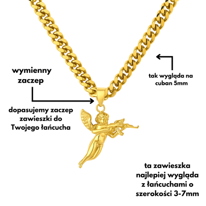 Zawieszka Angel Złota