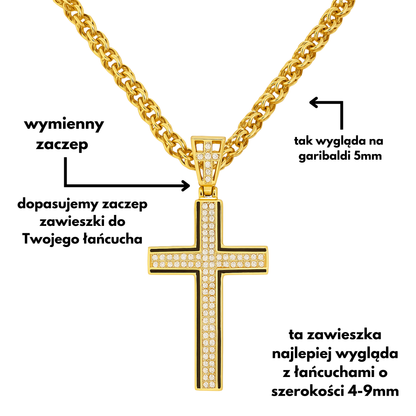 Zawieszka Glory Cross Złota