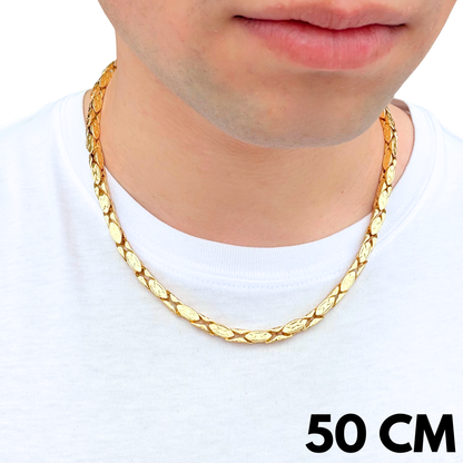 Łańcuch Magnacki Złoty - 5mm