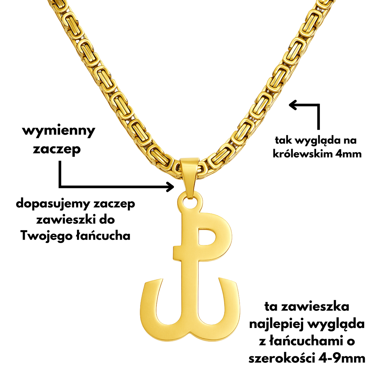 Zawieszka Polska Walcząca Złota