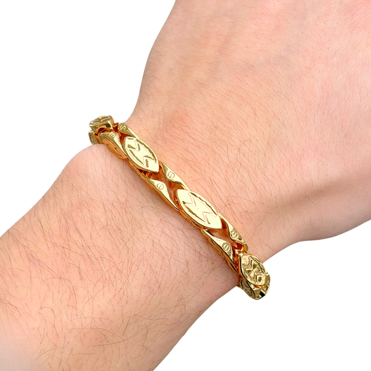 Bransoletka Magnacka Złota - 7mm