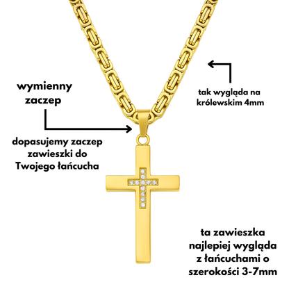 King Cross Pendant Gold