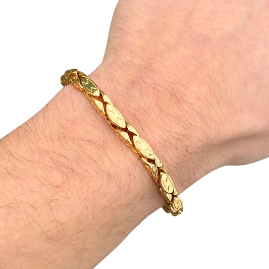 Bransoletka Magnacka Złota - 5mm