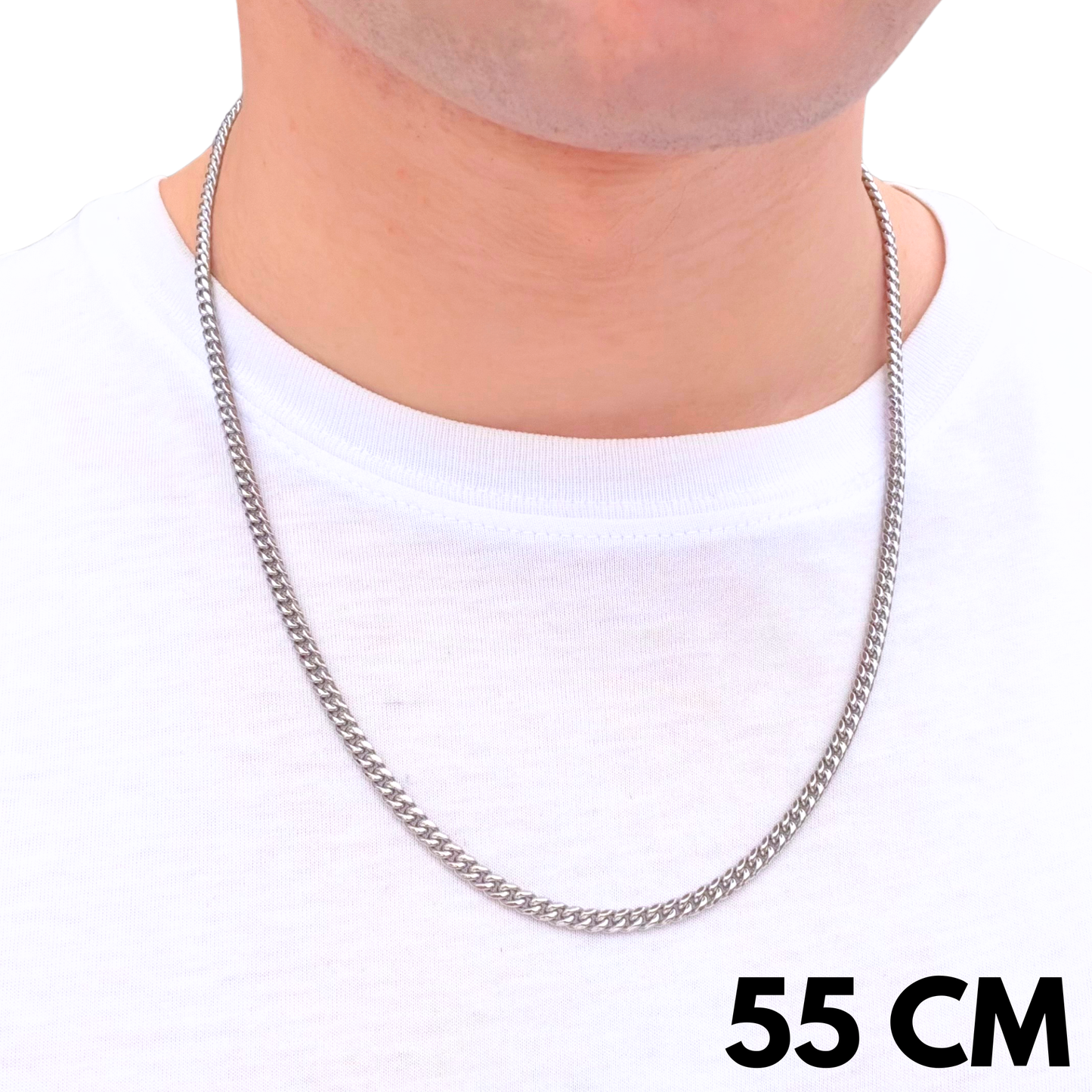 Łańcuch Cuban - 4mm