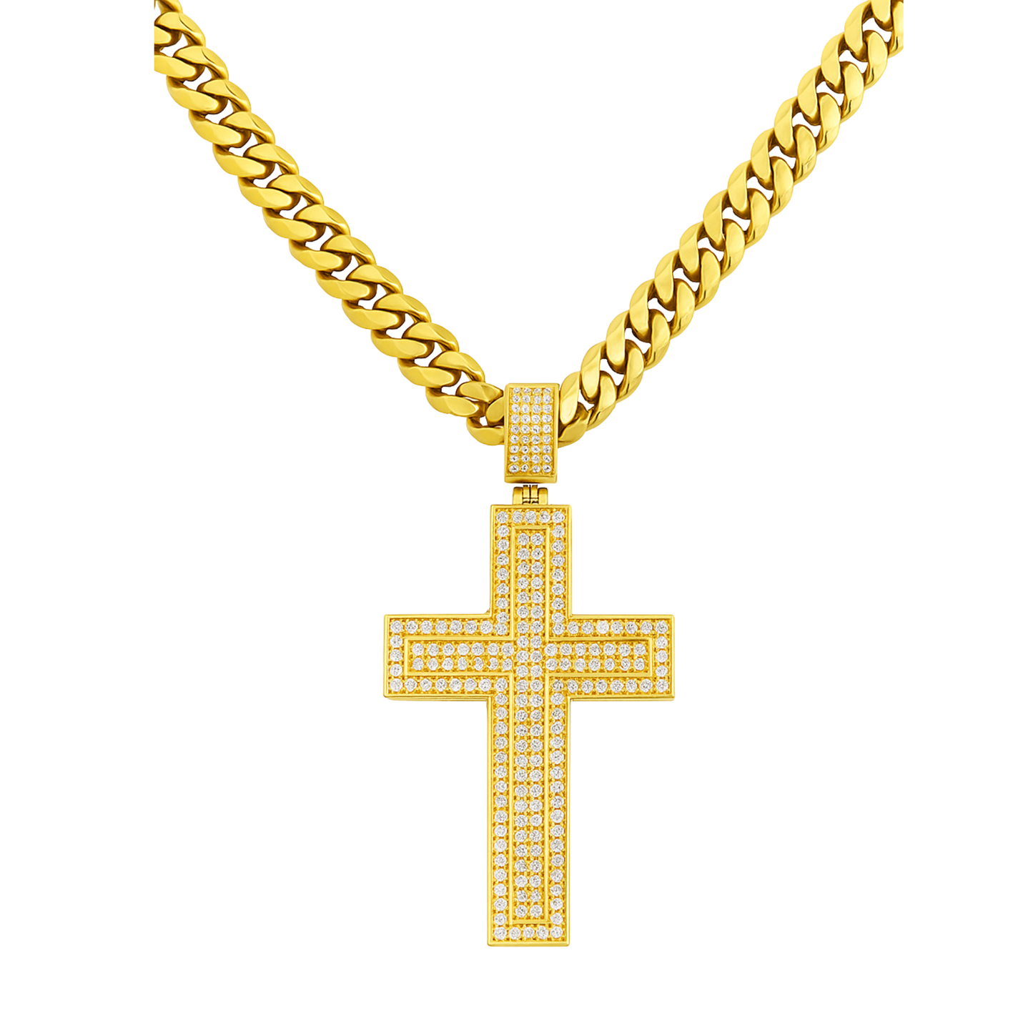 Zawieszka Loyalty Cross Złota