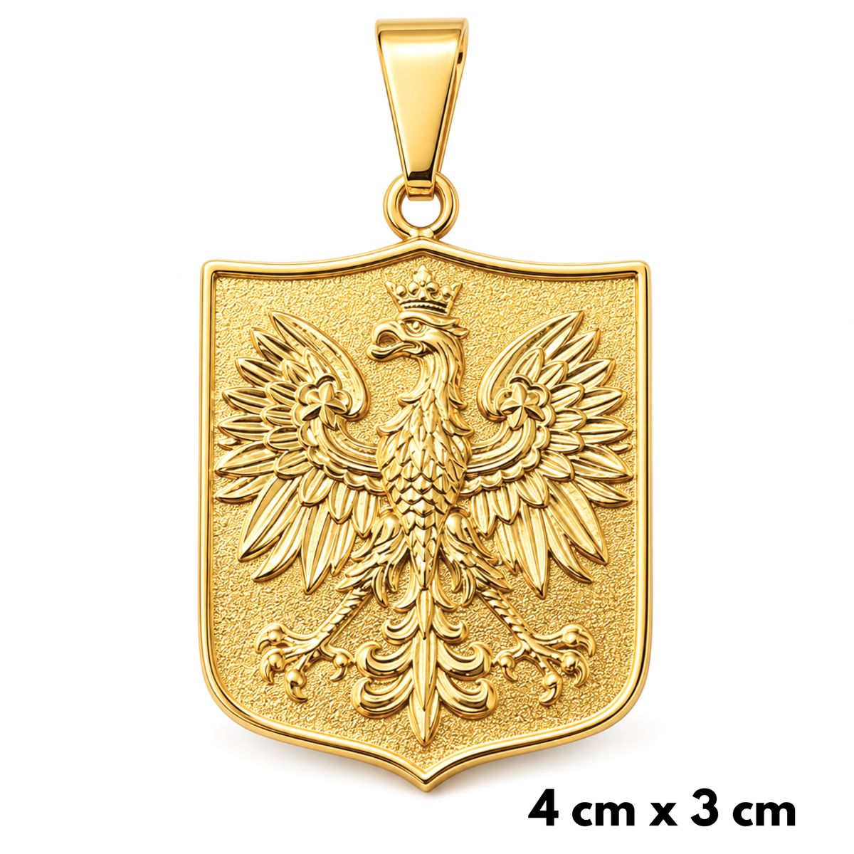 Zawieszka Godło Polski Złota