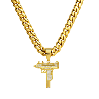 Zawieszka UZI Złota