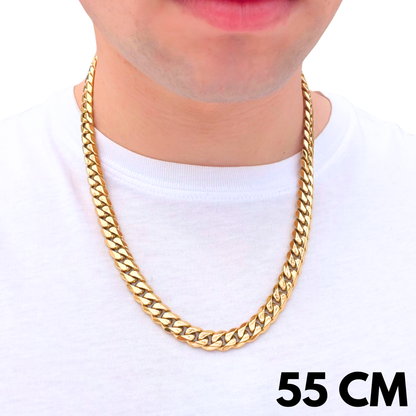 Łańcuch Cuban Złoty - 10mm