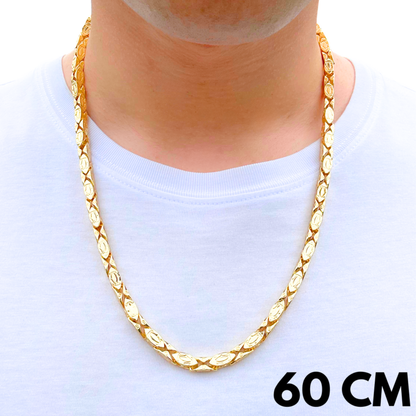 Łańcuch Magnacki Złoty - 5mm