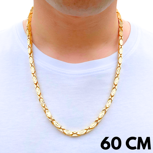 Łańcuch Magnacki Złoty - 5mm