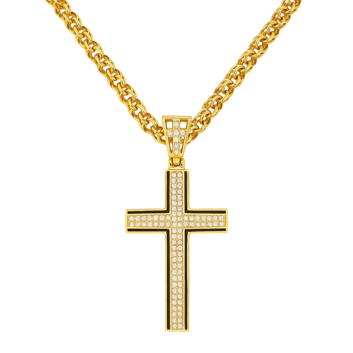 Zawieszka Glory Cross Złota