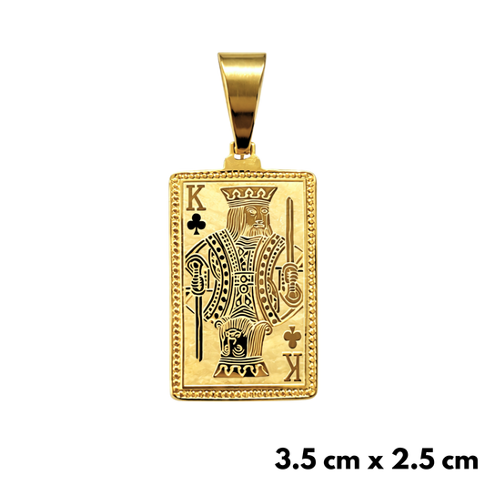 Zawieszka Karta Król Złota