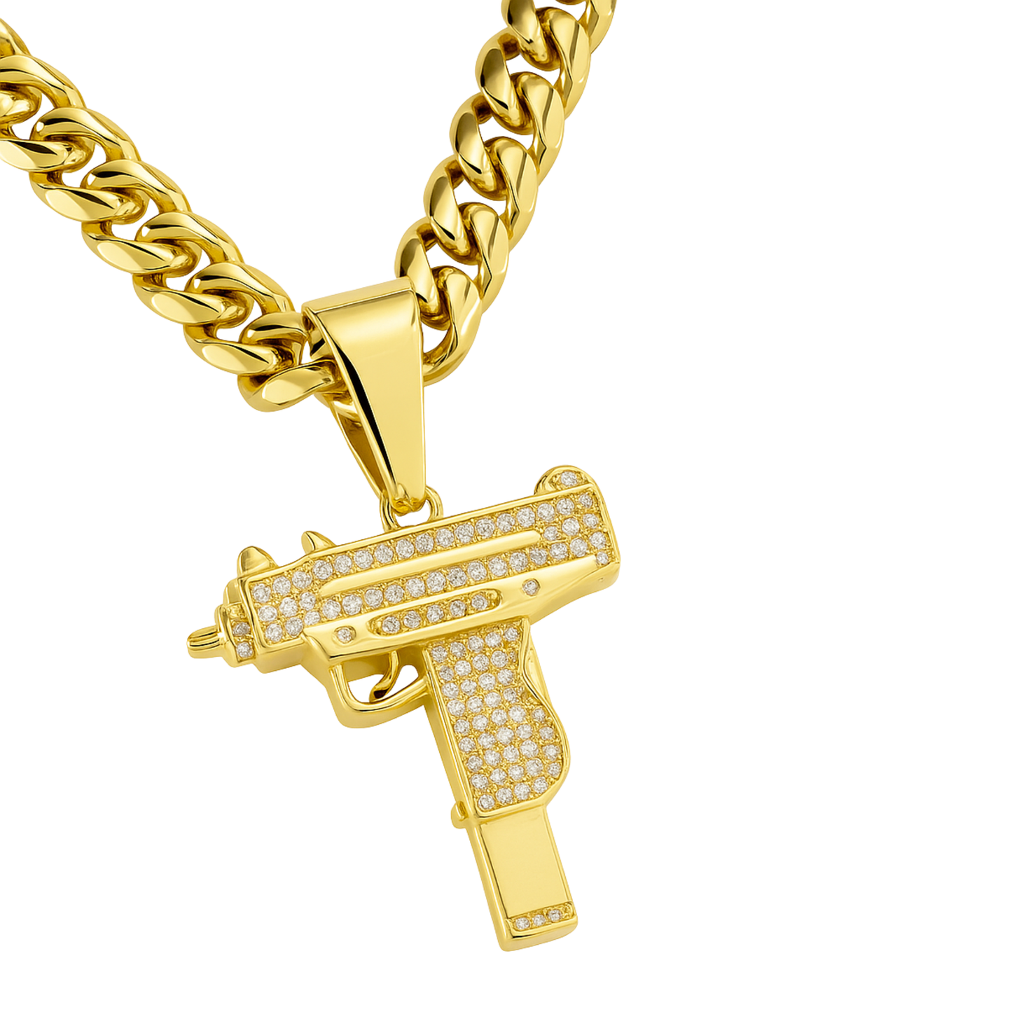 Zawieszka UZI Złota